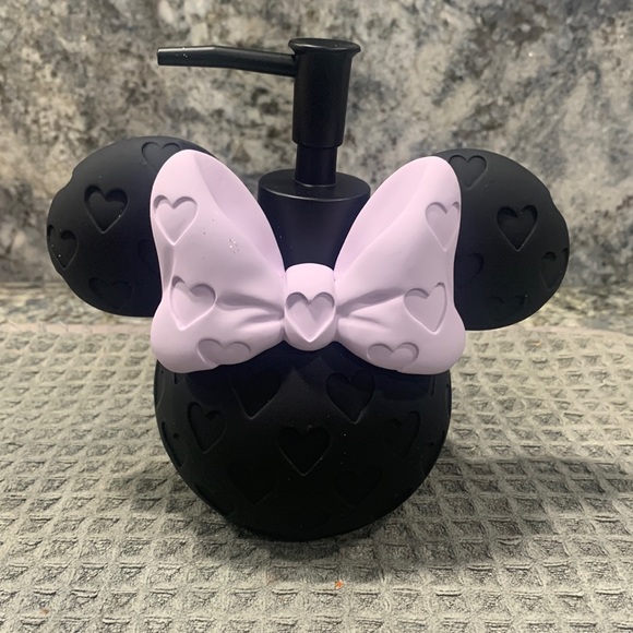 Disney Other - Disney Minnie Mouse Soap Dispenser with Purple Bow